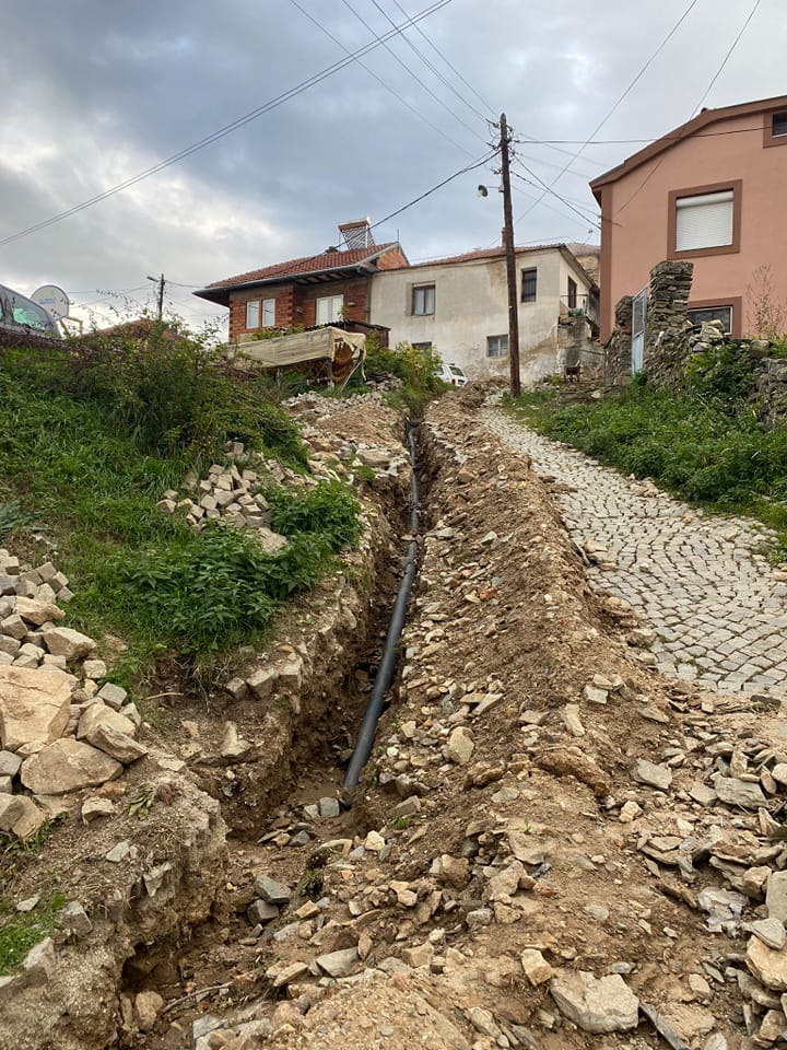 Прекин на вода, се работи на водоводна линија и приклучок